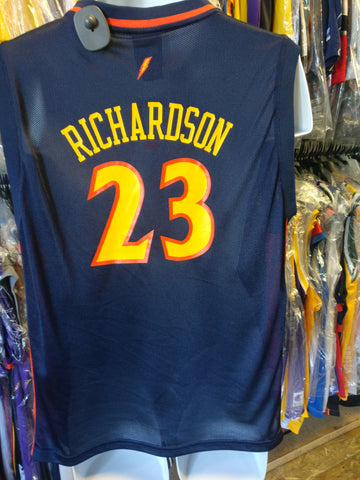 Vtg #23 JASON RICHARDSON Golden State Warriors Adidas Jersey YXL