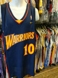 Vintage #10 MIKE DUNLEAVY Golden State Warriors NBA Nike Jersey XXL