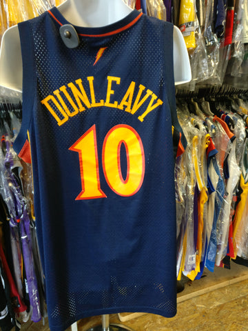 Vintage #10 MIKE DUNLEAVY Golden State Warriors NBA Nike Jersey XXL