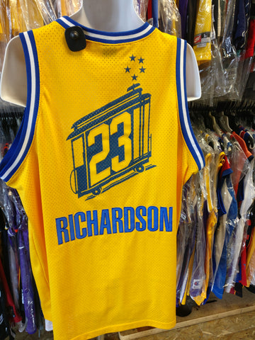 Vtg#23JASON RICHARDSON Golden State Warriors NBA Nike Jersey XXL(Mint)