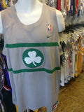 Vintage #34 PAUL PIERCE Boston Celtics NBA Nike Gray Jersey XL