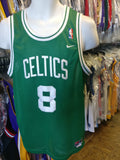 Vintage #8 ANTOINE WALKER Boston Celtics NBA Nike Jersey YXL