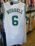 Vtg '62-'63 #6 BILL RUSSELL Celtics NBA Mitchell & Ness Jersey 3XL