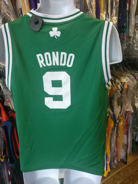 Vintage #9 RAJON RONDO Boston Celtics NBA Adidas Jersey YL