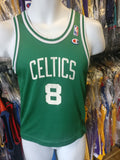 Vintage #8 ANTOINE WALKER Boston Celtics NBA Champion Jersey 10-12