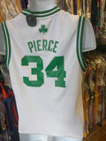Vintage #34 PAUL PIERCE Boston Celtics NBA Adidas Jersey YM
