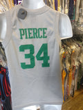 Vintage #34 PAUL PIERCE Boston Celtics NBA Nike Gray Jersey YM