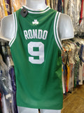 Vintage #9 RAJON RONDO Boston Celtics NBA Adidas Authentic Jersey YL