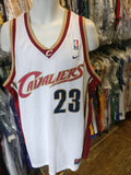 Vintage #23 LEBRON JAMES Cleveland Cavaliers NBA Nike Jersey XL