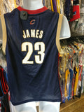 Vintage #23 LEBRON JAMES Cleveland Cavaliers NBA Reebok Jersey YL