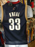 Vintage #33 SHAQUILLE O'NEAL Cleveland Cavaliers NBA Adidas Jersey YS
