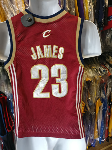 Vintage #23 LEBRON JAMES Cleveland Cavaliers NBA Nike Jersey YS