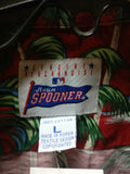 Vintage ANAHEIM ANGELS MLB Reyn Spooner Cotton Hawaiian Shirt L