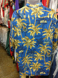 Vintage UCLA BRUINS NCAA Reyn Spooner Rayon Hawaiian Shirt XL