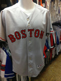 Vtg #18 JOHNNY DAMON Boston Red Sox MLB Majestic Authentic Jersey 40