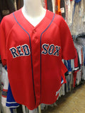 Vintage #33 JASON VARITEK Boston Red Sox MLB Majestic Jersey L