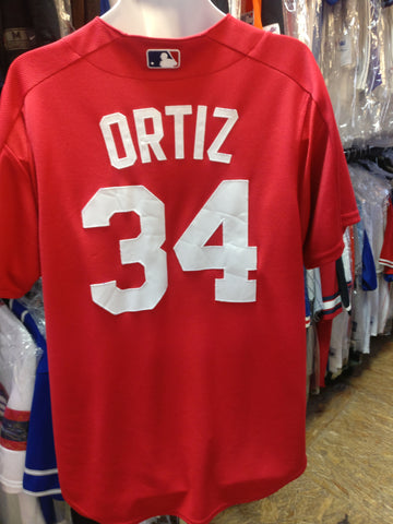 Majestic Boston Red Sox Jason Varitek #33 T-Shirt Jersey Youth Large