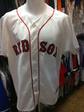 Vintage #38 CURT SHILLING Boston Red Sox MLB Majestic Jersey L