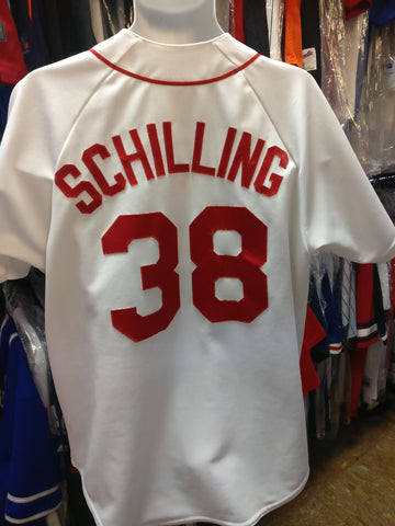 Vintage Boston Red Sox / Curt Schilling #38 Player T-Shirt Fits M Red