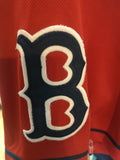 Vintage #58 JONATHAN PAPELBON Boston Red Sox MLB Majestic Jersey XXL