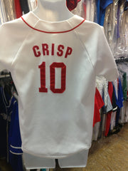 Majestic Boston Red Sox Shirt Youth Large Coco Crisp #11 MLB Baseball  Vintage