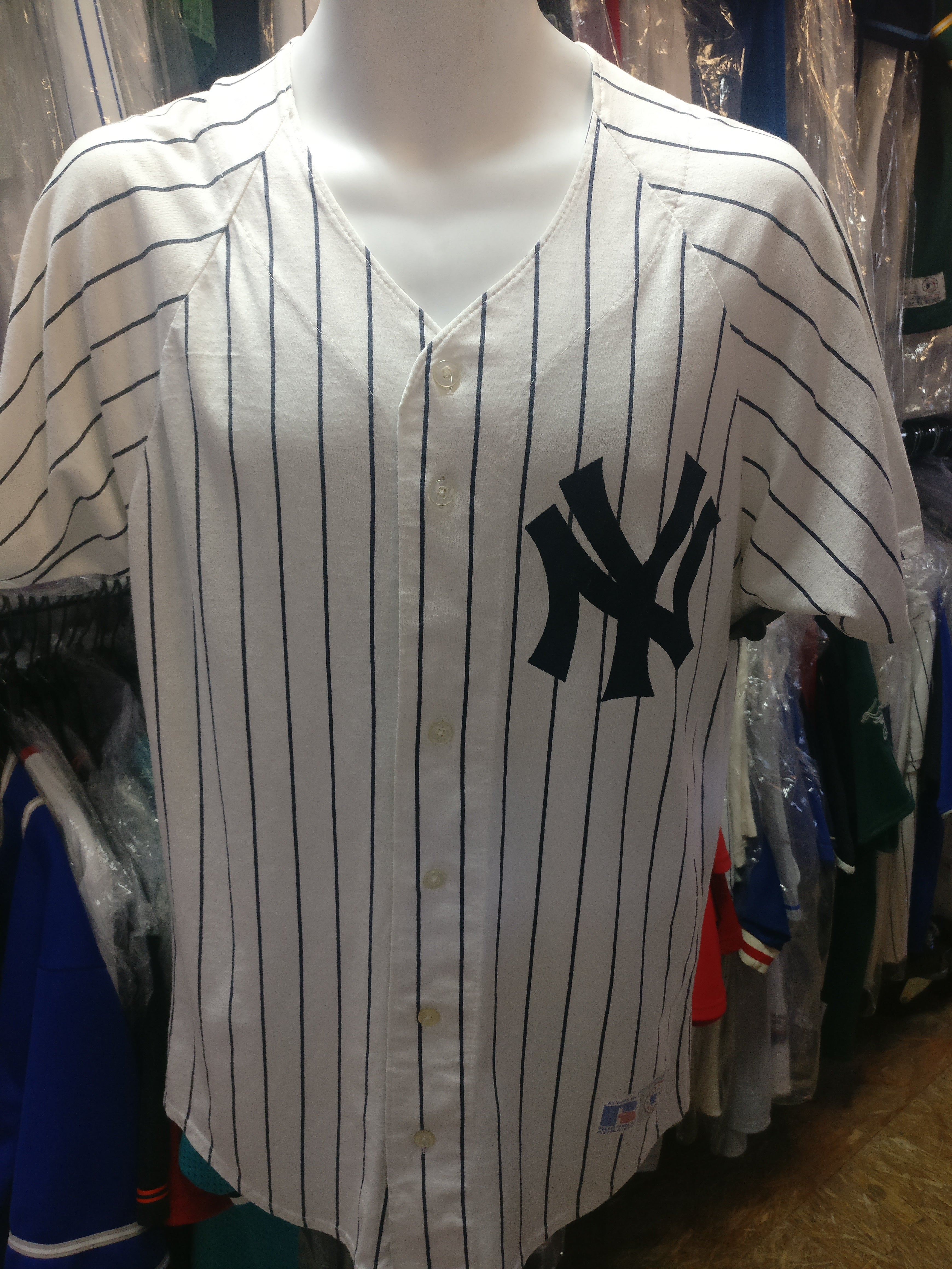 ドジャース ユニフォーム 80s ヴィンテージ Vintage 80s starter pinstripe LA Dodgers button Up Jersey