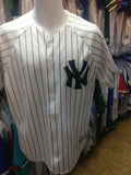 Vintage #53 BOBBY ABREU New York Yankees MLB Majestic Jersey M