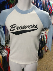 1980's Brewers Shirt. YOUTH XL. Amazing Piece of Clothing. 