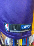 Vintage #17 RICK FOX Los Angeles Lakers NBA Reebok Jersey L