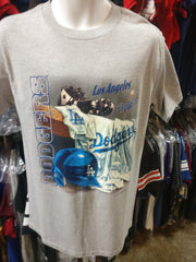 Vintage Los Angeles Dodgers T Shirt Tee Lee Sport Made Usa 