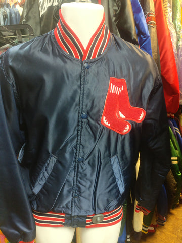 Vintage 80s BOSTON RED SOX MLB Starter Nylon Jacket M
