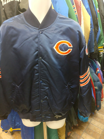 Vintage 90s CHICAGO BEARS NFL Starter Nylon Jacket XL